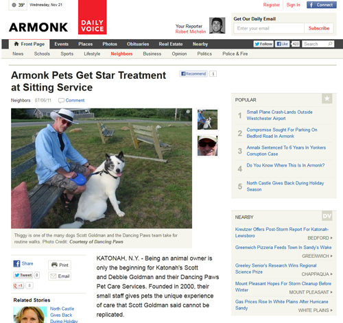 Armonk Daily News